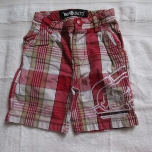 Ecko Unlimited Kids Plaid Shorts BUNDLE